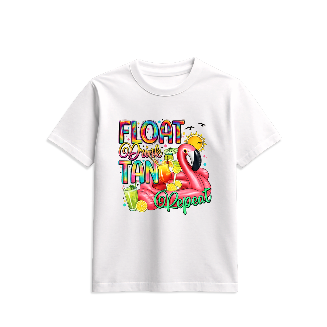 Floating Flamingo